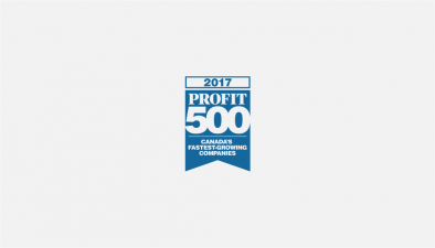2017 Profit 500 Canada's Fastest-growing Companies logo